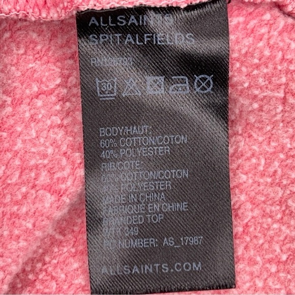 2x PINK CROPPED SWEATSHIRT SHORT SLEEVE CASUAL PLUS ATHLEISURE - Picture 7 of 8